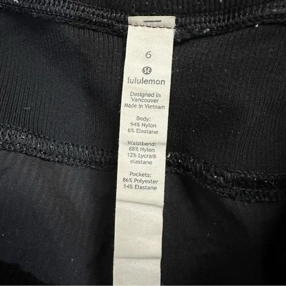 Lululemon Women's Dance Studio Mid-Rise Jogger Full‎ Length Black Size 6 - Picture 12 of 16